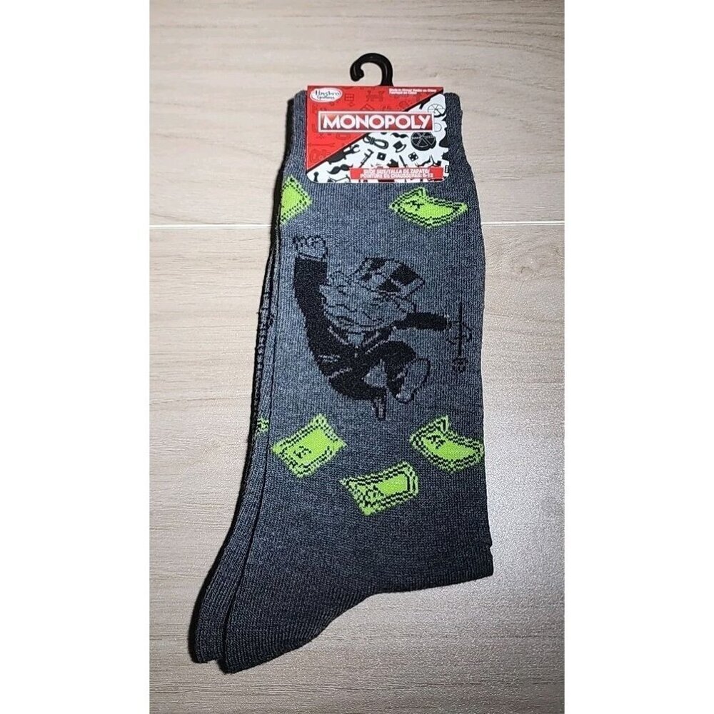 Centric Monopoly Money On My Mind socks Size 6-12 Men’s Crew New